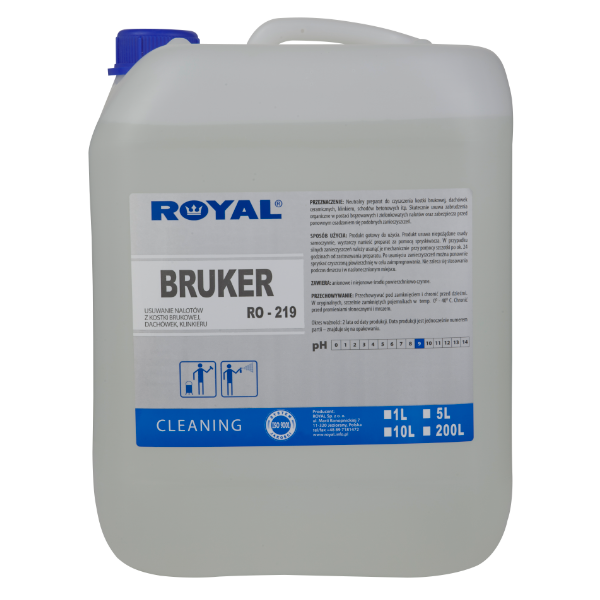 Środek do czyszczenia kostki brukowej Bruker 5 l